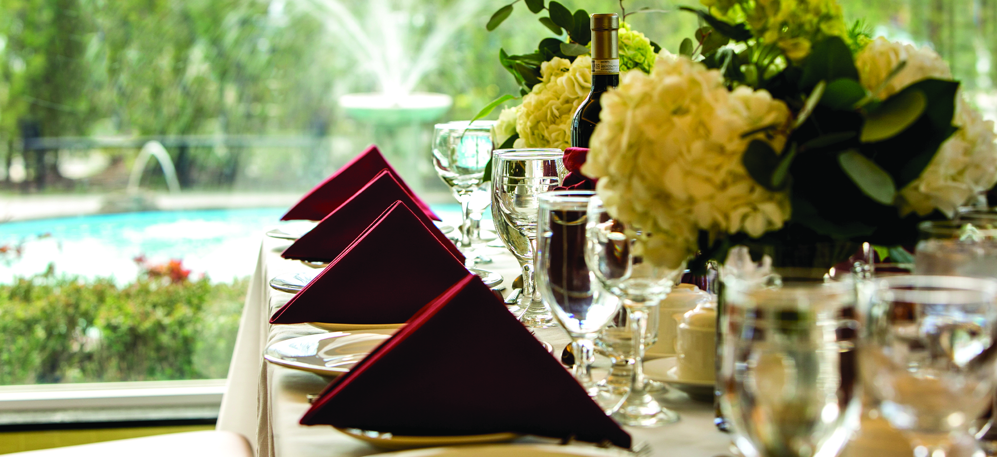 photo of place settings at table
