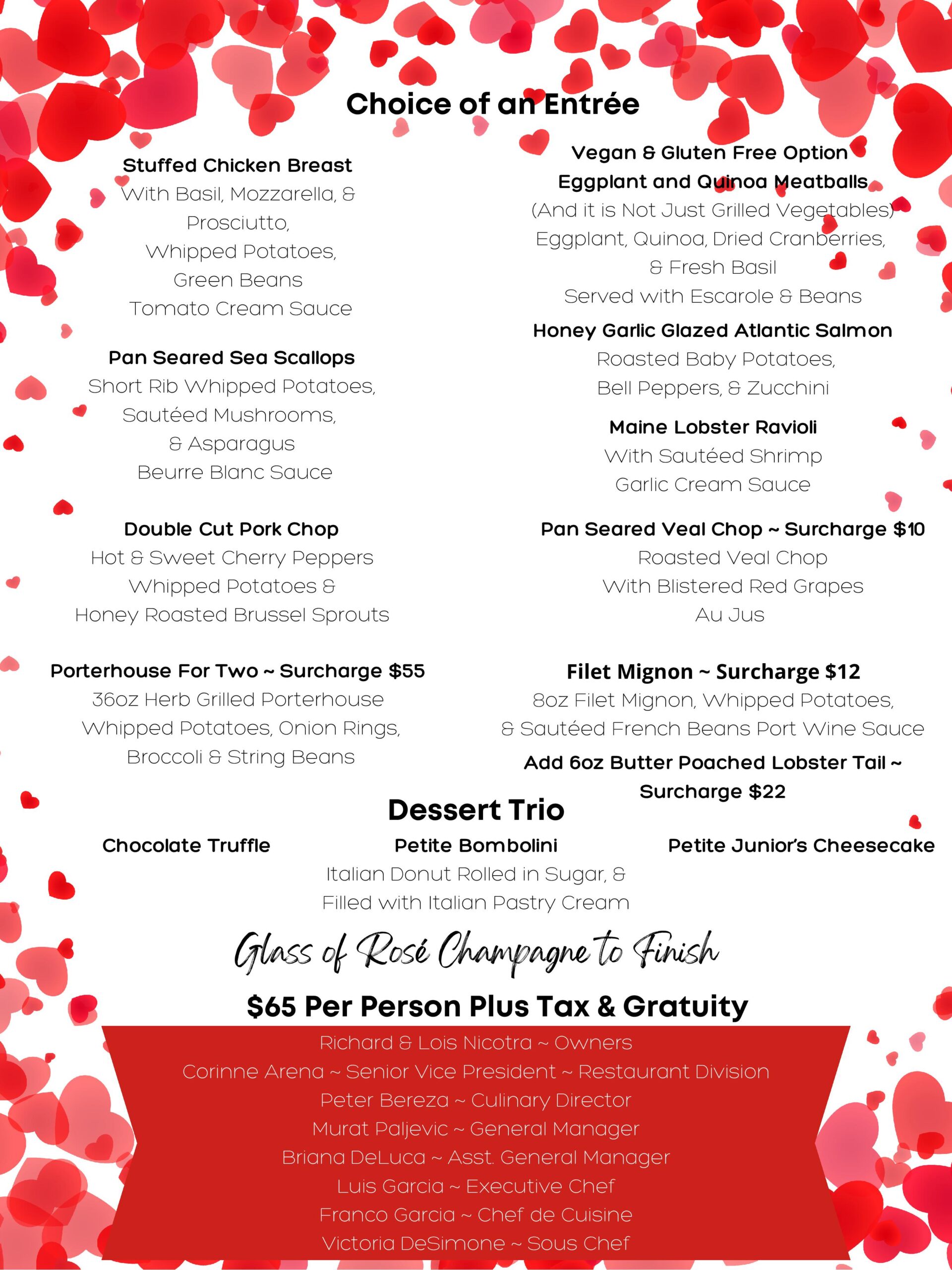 Valentine’s Day 2024 Brunch & Dinner Options Lorenzo's Restaurant